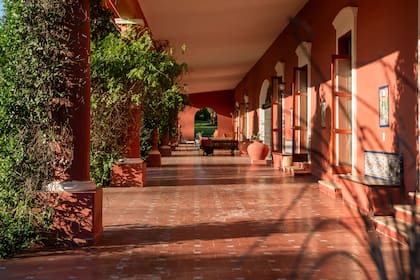 Las galerías son uno de los puntos sobresalientes de la estancia.