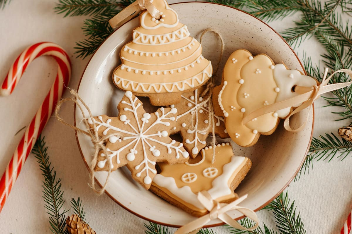Las galletitas de jengibre navideñas saludables y sin exceso de grasa