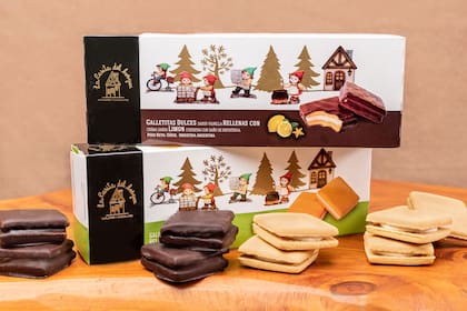 Las galletitas de limón son una de las grandes delicias de La Casita del Bosque.