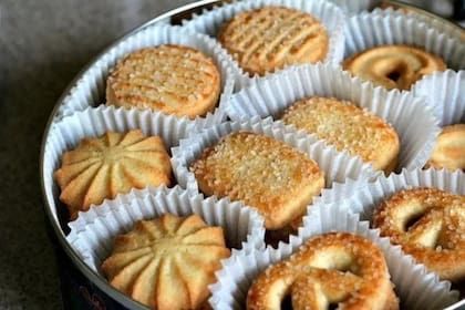 Las galletitas de manteca Copenhagen se caracterizan por venir en una lata