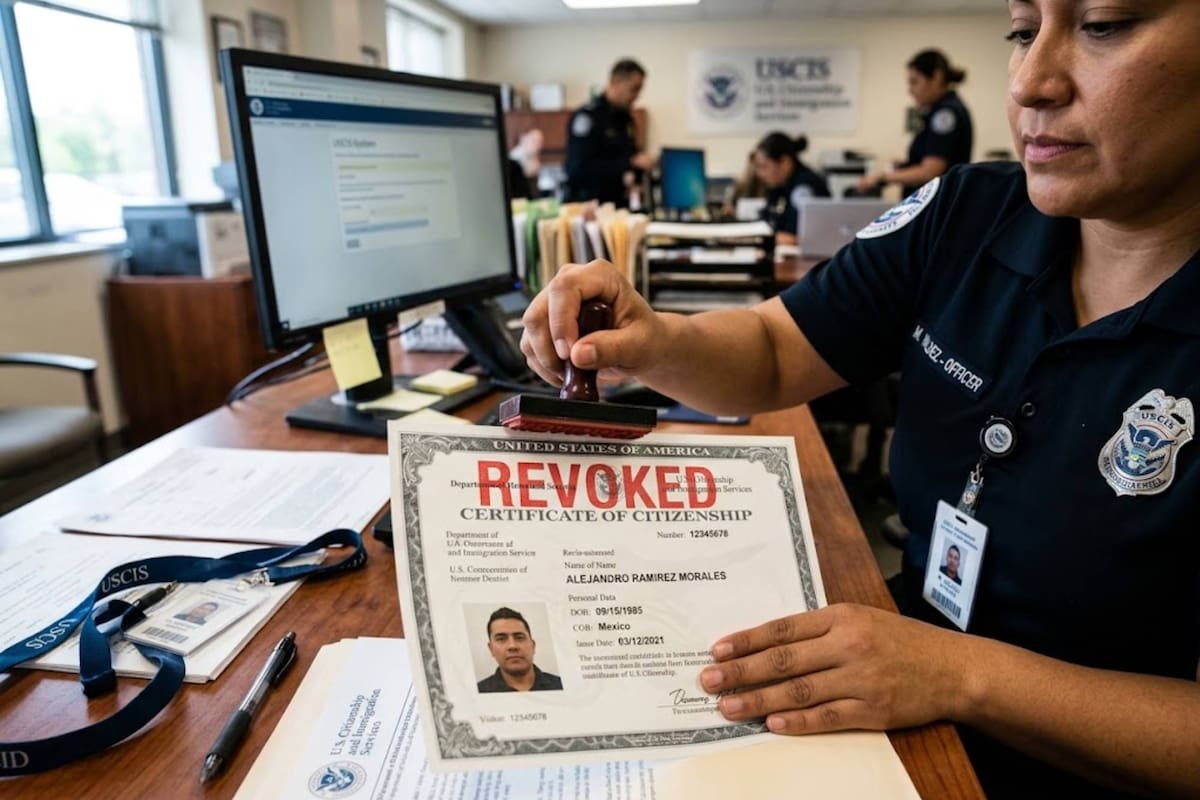 Las graves repercusiones legales que enfrentan las personas que cometen fraude durante el proceso de naturalización