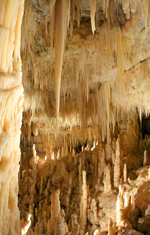 Las grutas sorprenden por su fisonomía