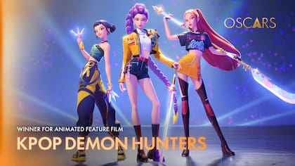 Las guerreras del K-pop se llevaron el galardón a Mejor película animada