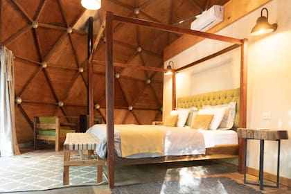 Las habitaciones de los domos.