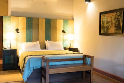 Las habitaciones de Puerto Bemberg son confortables y muy alegres.