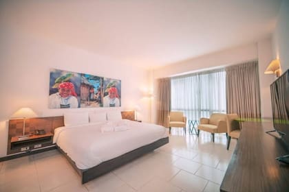 Las habitaciones del Hotel Decapolis son lujosas y espaciosas