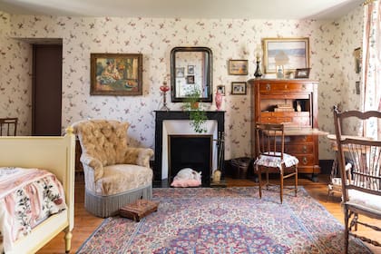 Las habitaciones que usaba el artista para recibir familiares y amigos