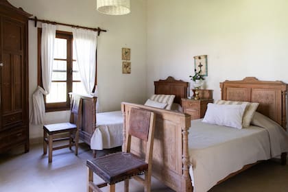 Las habitaciones son amplias.