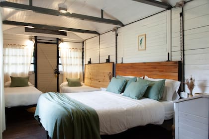 Las habitaciones son cómodas y muy lindas.