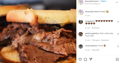 Las hamburguesas de Blue Collar están en: 6730 Biscayne Blvd, Miami, FL 33138, Estados Unidos