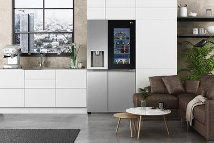 Las heladeras que LG presentará en la CES 2021 tienen control de voz para abrir la puerta sin usar las manos y una doble puerta para acceder a algunas cosas sin que la heladera pierda frío