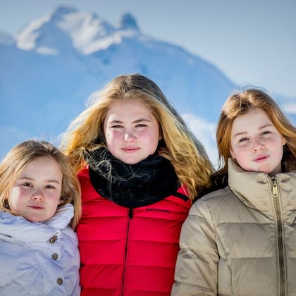 Las hermanas: Ariane, Amalia y Alexia