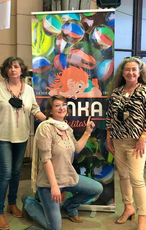 Las hermanas Chiarlo gerencian actualmente la fábrica Tinka: de izq. a der, Mariana, Silvina y Rosana