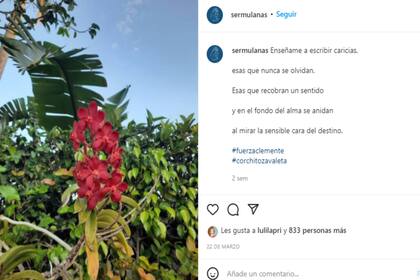 Las hermanas de Clemente le dedican mensajes en redes sociales (Foto Instagram @sermulanas)