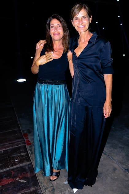 Las hermanas Lulu y Paula Cahen d'Anvers, infaltables en la gran noche de sus amigas.