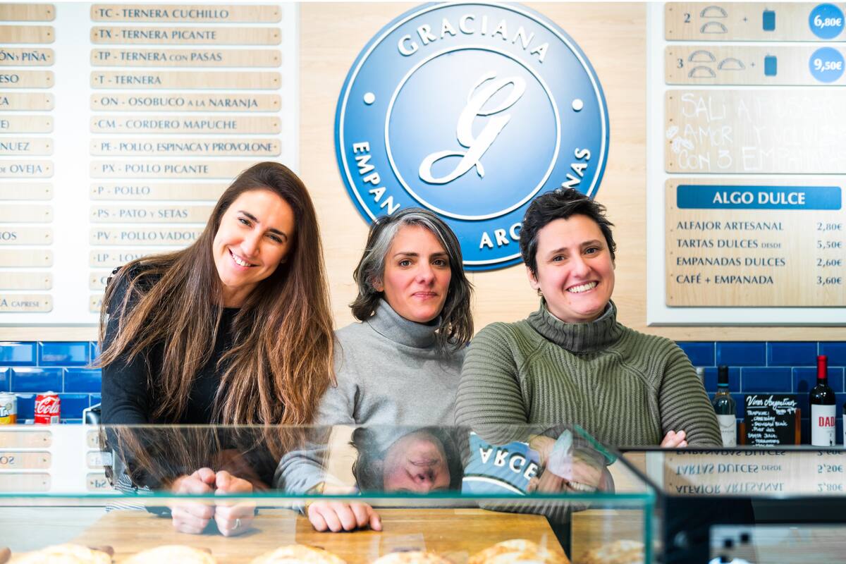 Las hermanas Micaela y Agustina Geminiani y Juliana Patalagoity son las creadoras de la marca