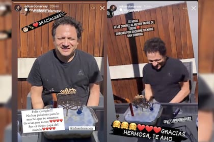 Las hermanas Narvay le dedicaron sentidas palabras a su padre (Captura Instagram)