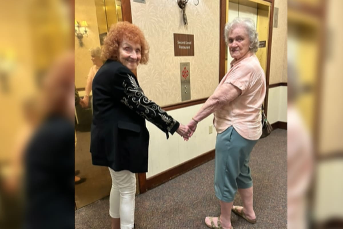 Las hermanas se reencontraron y emocionaron a todos (Captura video)