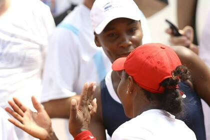 Las hermanas Williams festejaron su doble triunfo