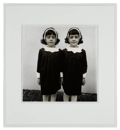 Las hermanitad Wade, retratadas por Diane Arbus
