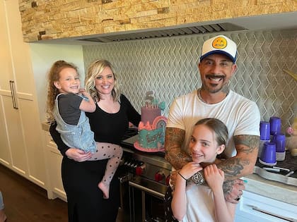 Las hijas de AJ McLean quisieron seguir los pasos de su padre en el mundo artístico y son fieles amantes del baile