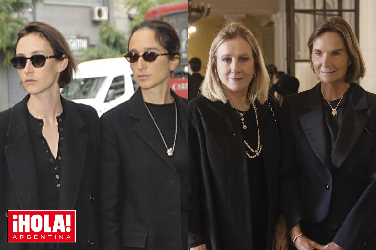 Las hijas de Teresa, Clara Cullen y Luna Paiva, y sus hermanas, Angélica “Angie” y Lucía despidieron a la reconocida gestora cultural