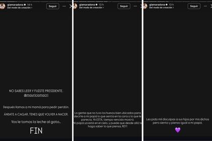 Las historias de Giannina Maradona