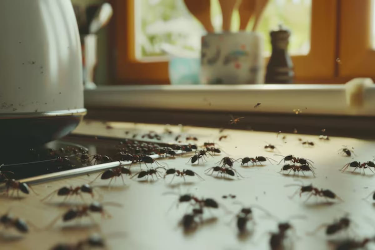 Las hormigas invaden California en el verano, pero hay una forma de combatirlas