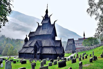 Las iglesias de madera de Noruega se consideran joyas arquitectónicas