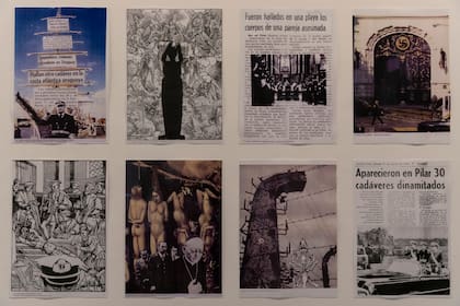 Las ilustraciones de León Ferrari para los fascículos del "Nunca más"