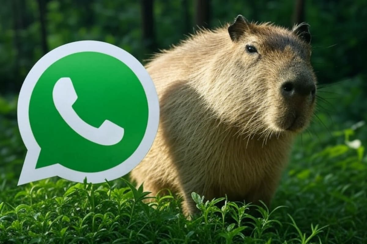 Las imágenes alusivas al "modo capibara" de WhatsApp se pueden generar con asistentes con inteligencia artificial como Grok