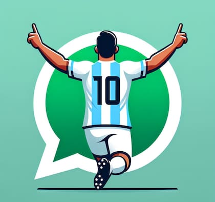 Las imágenes alusivas al "modo Messi" se pueden generar a través de inteligencia artificial