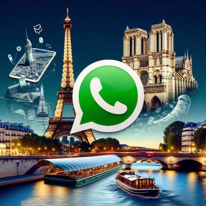 Las imágenes alusivas al "modo París" se pueden generar con asistentes de inteligencia artificial como Copilot