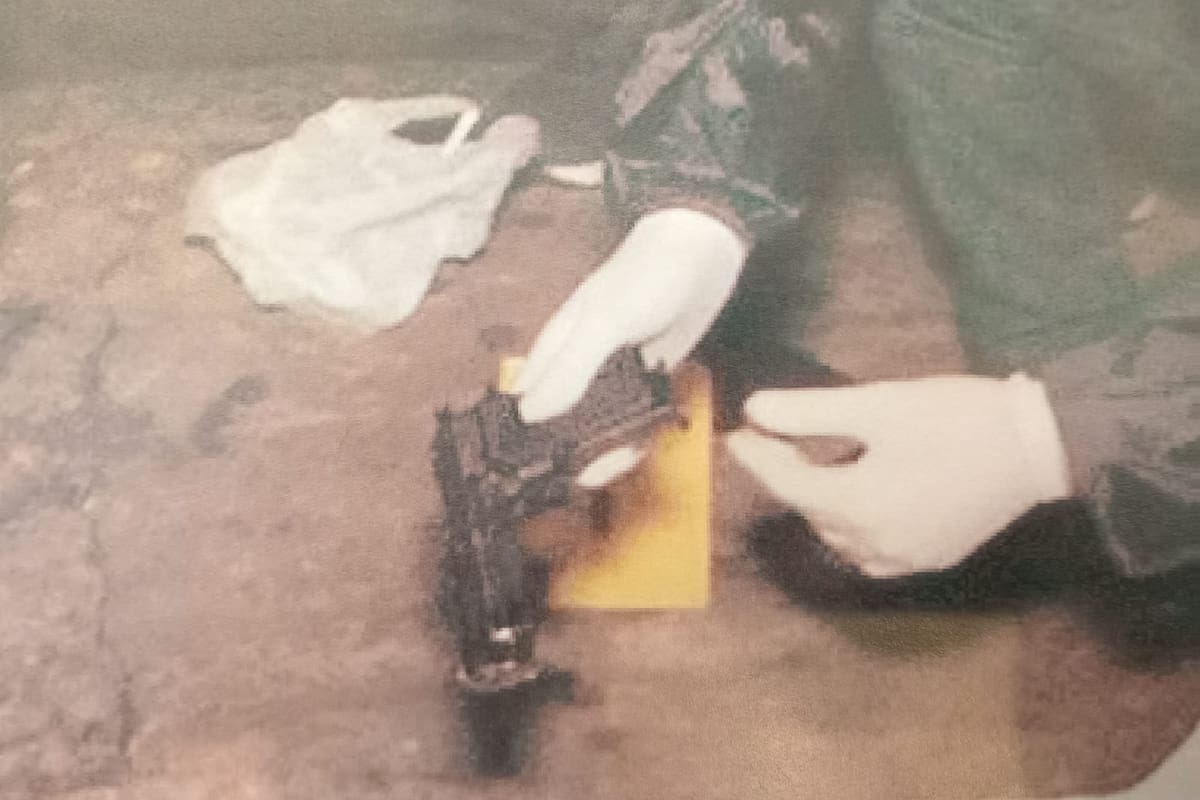 Las imágenes con las que buscarían apuntalar la teoría del delito imposible.