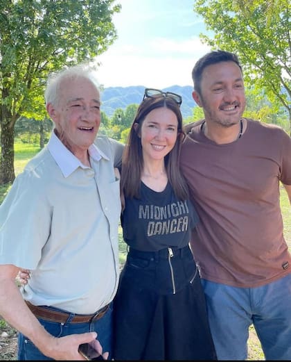 Las imágenes con las que Cristina Pérez ilustró la despedida de su papá (Foto: Instagram/@cris_noticias)