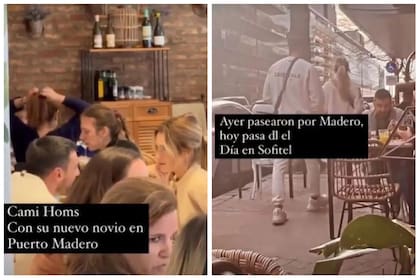 Las imágenes de Camila Homs de paseo con su nueva pareja (Foto: Instagram @elejercitodelam)