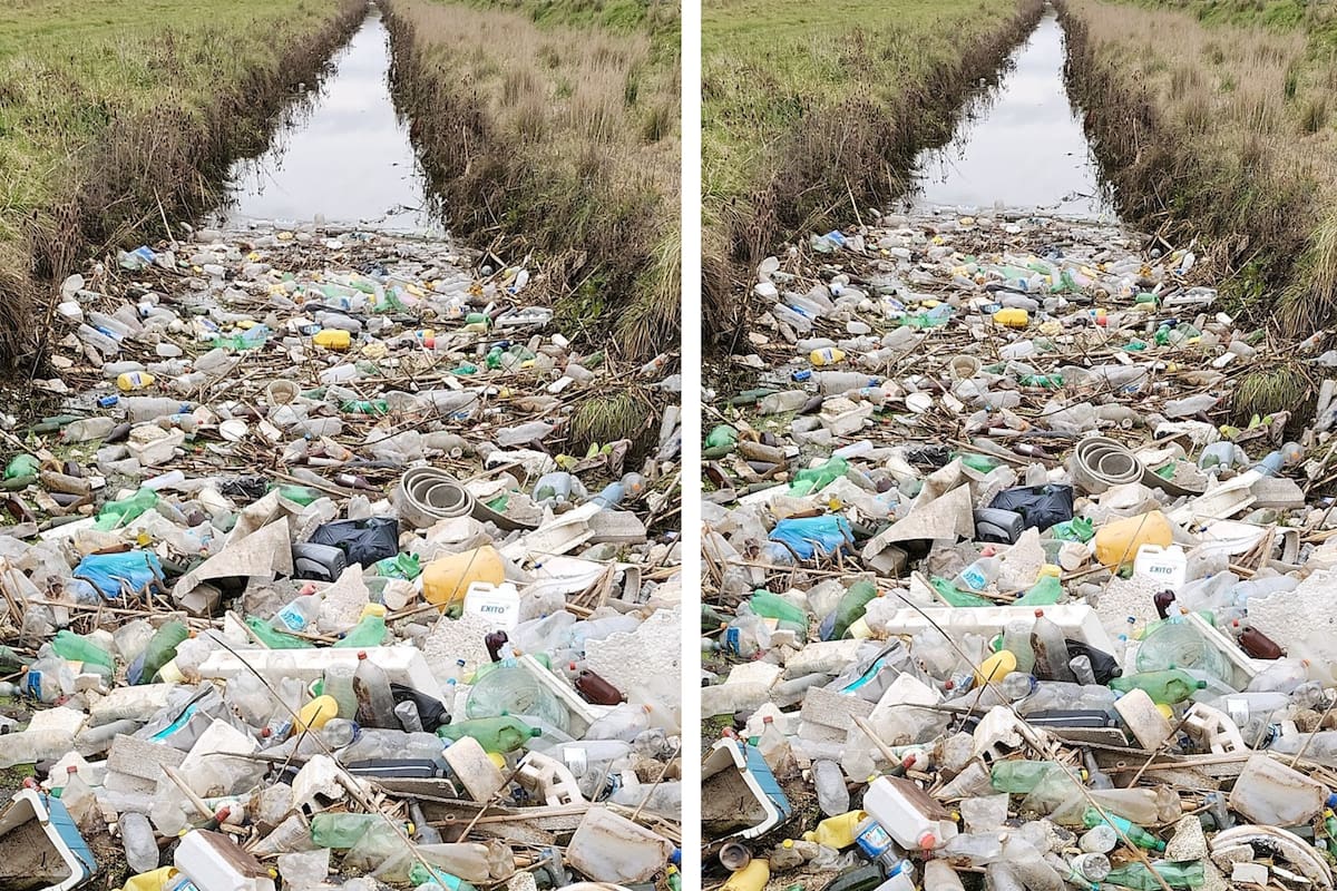 Las imágenes de este martes que tomó Juan De Pian tras recorrer el campo
