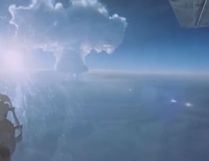 Las imágenes de la detonación se compartieron en 2020