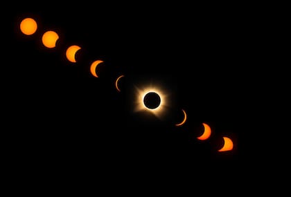 Las imágenes de la NASA del eclipse solar de este 12 de agosto del 2026