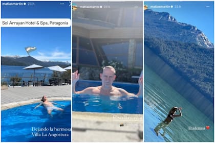 Las imágenes de las vacaciones de Matías Martin y Victoria De Masi, que compartieron en las redes