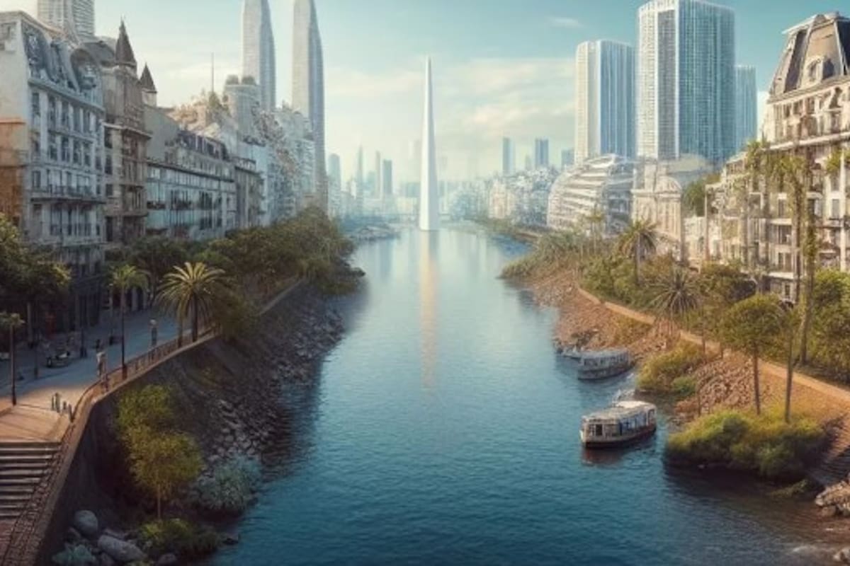 Las imágenes de una Buenos Aires futurista se volvieron virales