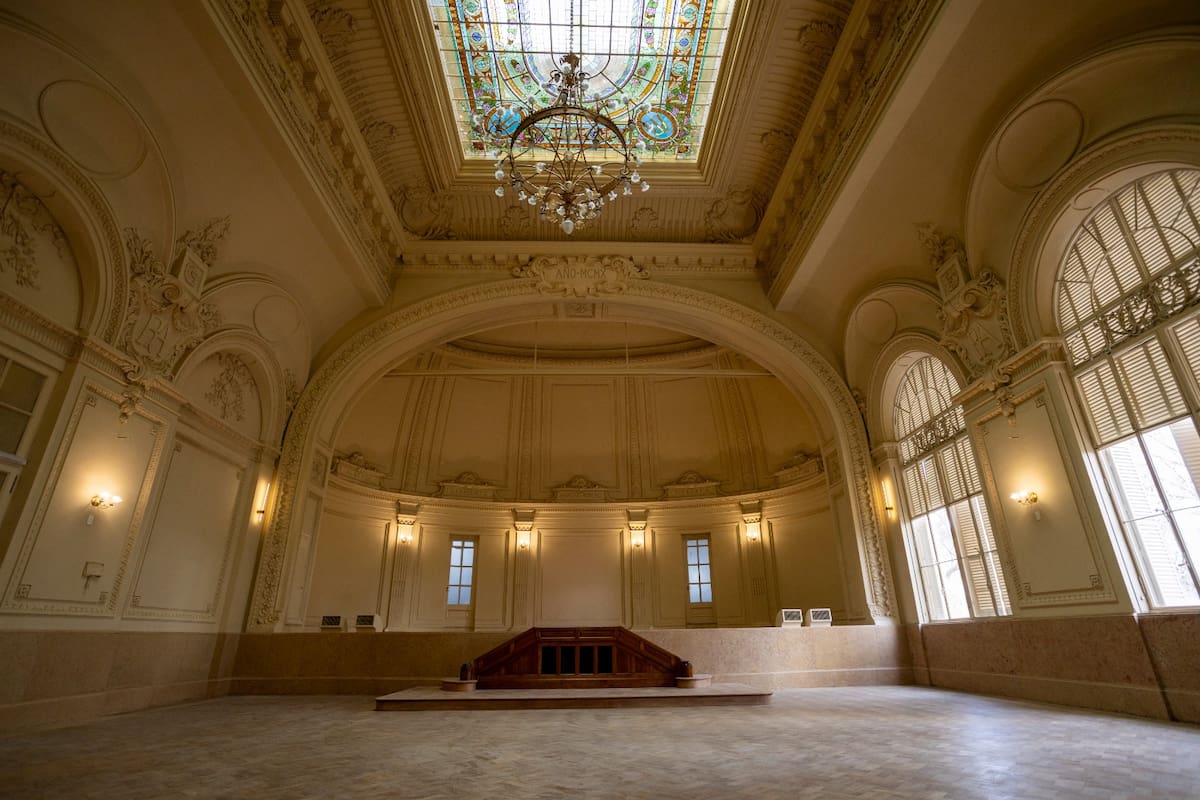 Las imágenes del colegio Mariano Moreno