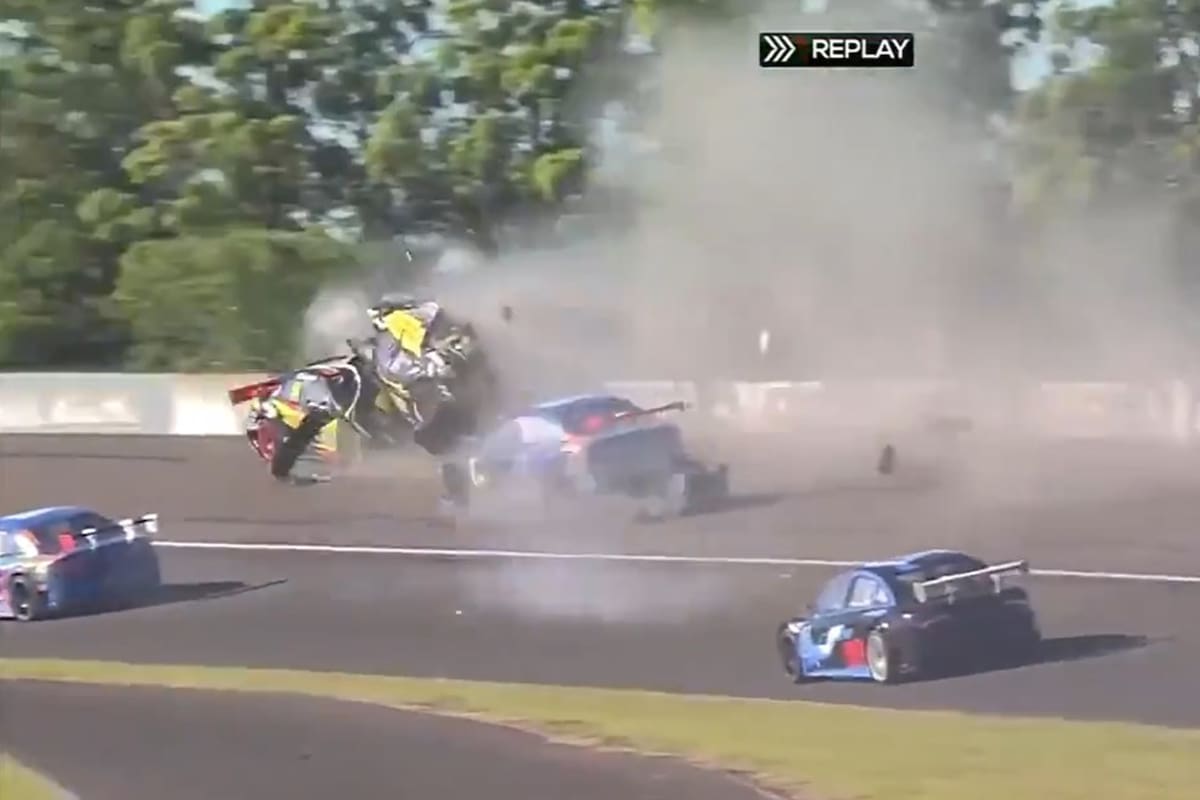 Las imágenes del impactante accidente del Top Race Junior en el que estuvo involucrado el Dipy