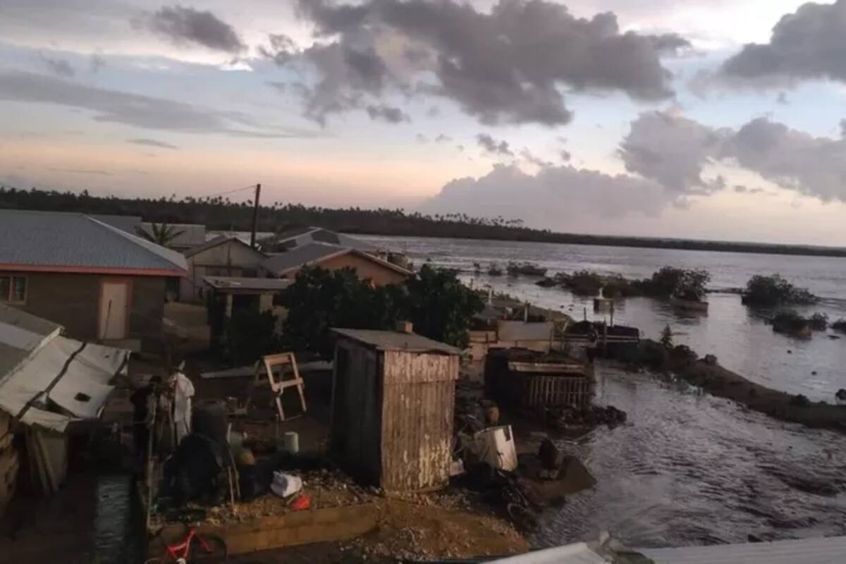 Las imágenes en redes sociales muestran la desolación causada por las inundaciones.