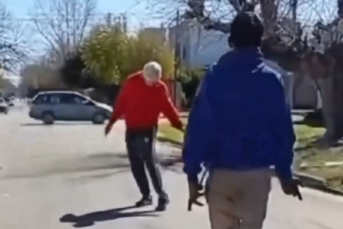 Las imágenes previas al asesinato de un joven de 25 años durante una pelea vecina en La Plata