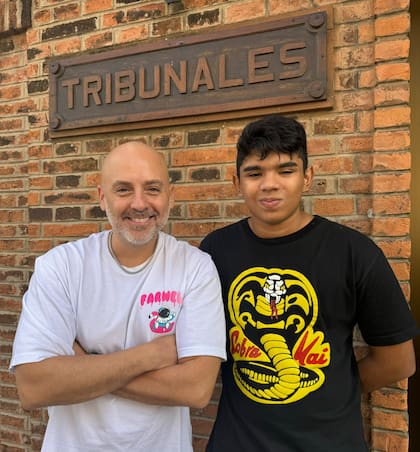 Las imágenes que compartió José María Muscari junto a su hijo Lucio