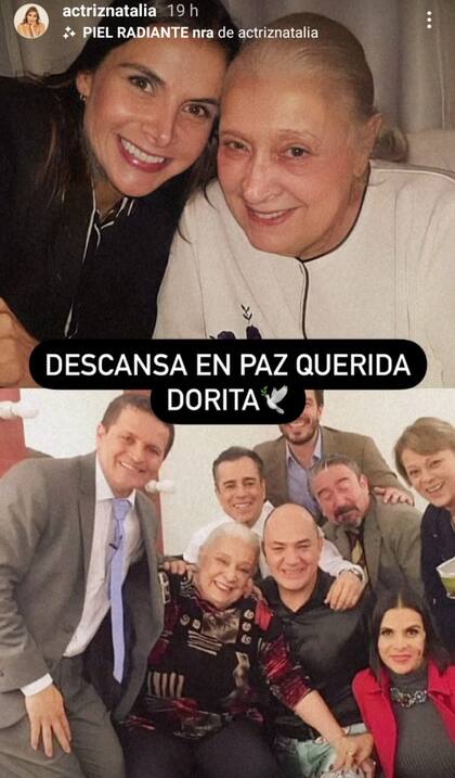 Las imágenes que compartió la actriz Natalia Ramírez en su cuenta de Instagram