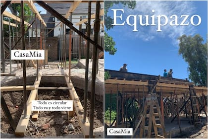 Las imágenes que el arquitecto publicó en su Instagram