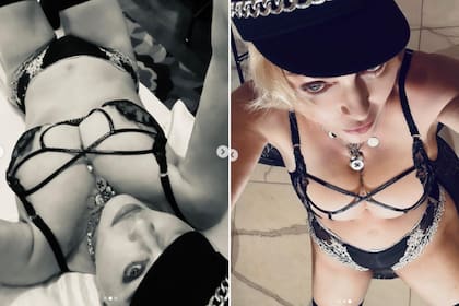Las imágenes que publicó la reina del pop