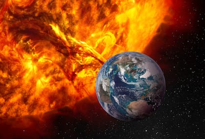 Las imágenes son capturadas por un telescopio de la NASA.